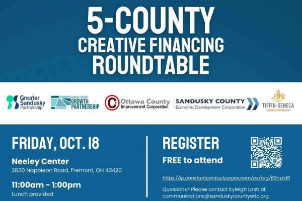 5-County Economic Development Organizations to Host Creative Financing Roundtable for Local Businesses