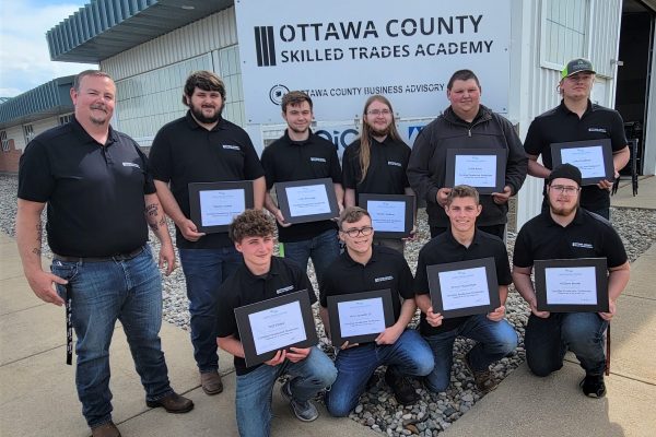 Ottawa County Skilled Trades Academy Inaugural Graduation Ceremony